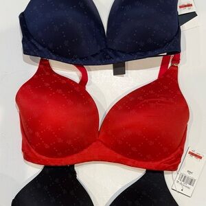Ralph Lauren Comfort Collection Repeat-logo Wireless T-Shirt Bras 34DD